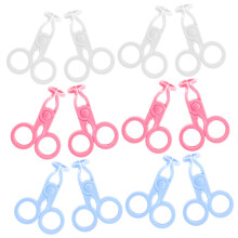 Safe Lens Tweezers 12-Piece Set Portable Eyelid Expander For Easy Insertion And Removal Of Lenses