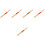 5 Pairs Wood 7A Drumsticks For Percussion Instruments 6