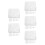 5 Boxes Clear Silicone Earring Backs for Heavy Earrings Droopy Ears 5
