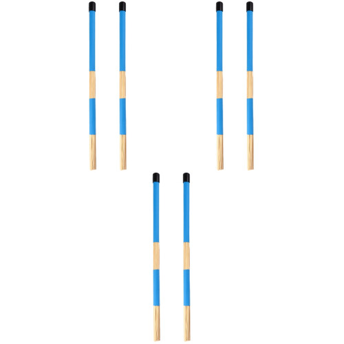 3Paren Jazz Drum Brushes Sticks Licht En Duurzaam 2