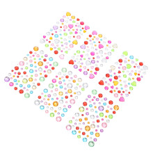 36 Sheets Self Adhesive Rhinestone Face Gems For Women Girls