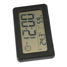 Versatile Digital LED Clock Temperature & Humidity Display Wall & Desk