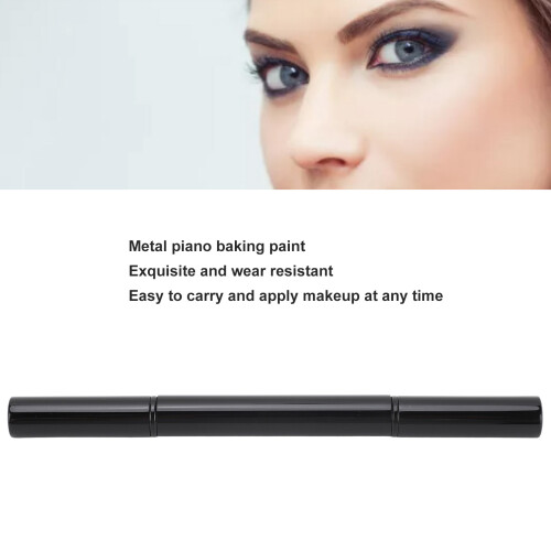 Telescopic Double-Headed Eye Shadow Brush Portable Wool Makeup Tool 2