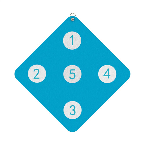 Fencing Target Practice Wall-Mounted Training Target With Five Bulls-Eye Design For Home Practice And Accuracy