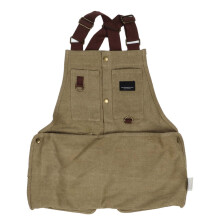 Multifunctional Camping Apron Vest – Adjustable, Reinforced Edges, Khaki