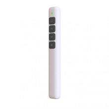 (White) Fiauli B3 Presentation Cliker Wireless Long-distance Control Two-pole Switch Multipurpose PPT Presenter for Win 7 2025