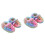 2Paires Hiver Enfants Antidérapants Multicolores 4