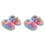 2Paires Hiver Enfants Antidérapants Multicolores 2