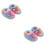 2Paires Hiver Enfants Antidérapants Multicolores 6