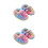 2Paires Hiver Enfants Antidérapants Multicolores 5