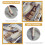 Spring Pointed Head Footwear Non Slip Soles Rubber 1 Pair 8