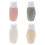 2 Count Dispenser Bottle Nail Bottles For Liquid Empty Gel Polish 1