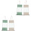 2 Pcs Calligraphy Paper Scroll Blank Chinese Hanging Painting 3