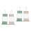 2 Pcs Calligraphy Paper Scroll Blank Chinese Hanging Painting 4