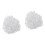 2 Pcs Earring Stopper Backs Safety Making Accessories Transparent 4