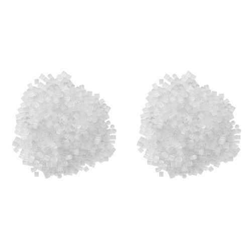 2 Pcs Earring Stopper Backs Safety Making Accessories Transparent 1