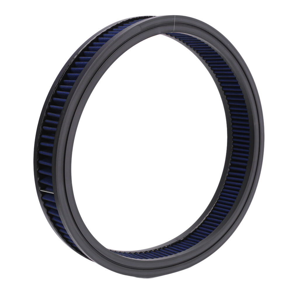 Durable 14X2in Air Cleaner Element - Washable & Reusable Filter Blue 8191352201985