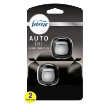 Febreze AUTO Odswiezacz powietrza Zacisk wentylacyjny Ember 07 oz. Zestaw klipsw do nawiewu samochodowego, 2 szt. (NOIR)
