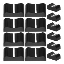 100 Pcs Plastic Push Caps For Potentiometer Straight Sliders