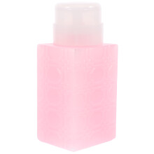 4Pcs Travel Size Nail Remover Bottle Press Dispenser Container