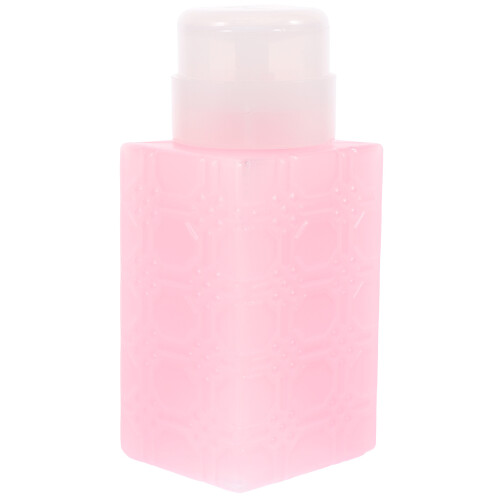 4Pcs Travel Size Nail Remover Bottle Press Dispenser Container