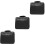 3Pcs Portable Effector Storage Case Oxford Cloth Pouch 7
