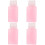 4Pcs Travel Size Nail Remover Bottle Press Dispenser Container 7