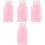 4Pcs Travel Size Nail Remover Bottle Press Dispenser Container 5