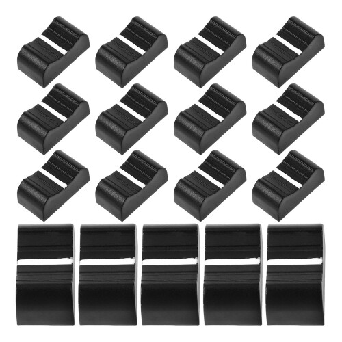 100 Pcs Plastic Push Caps For Potentiometer Straight Sliders 2