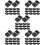 100 Pcs Plastic Push Caps For Potentiometer Straight Sliders 10