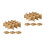 8Sets Shockproof Light Brown Corrugated Dividers for Moving Supplies 9