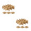 8Sets Shockproof Light Brown Corrugated Dividers for Moving Supplies 5
