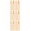 150 Pcs Bamboo Mahjong Mat Repair Cooling Seat Cushion Replacement 6