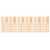 150 Pcs Bamboo Mahjong Mat Repair Cooling Seat Cushion Replacement 4