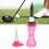 Golf-Übungstees-Set, wiederverwendbarer 12