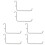 6 Pcs Pegboard Hook Organizer For Garage Storage 2