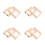 8 Pcs Wooden Paper Making Molds And Screens For Frames 6