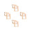 8 Pcs Wooden Paper Making Molds And Screens For Frames 7