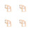 8 Pcs Wooden Paper Making Molds And Screens For Frames 8