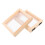 8 Pcs Wooden Paper Making Molds And Screens For Frames 3