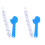 2Pcs Silicone Wrench Pacifier Chain For Toddler Teethers Anti-Drop 2