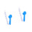 2Pcs Silicone Wrench Pacifier Chain For Toddler Teethers Anti-Drop 4