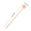 100Pcs Wooden Stir Sticks With Round End For Coffee Tea Hot Drinks 3
