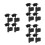 12 Pcs Pushchair Armrest Adapter For Baby Strollers Easy Install 9