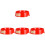 4Pcs Fire Extinguisher Base Floor Stand Holder 4