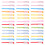400 Pcs Disposable PVC Identification Wrist Band Anti-Loss 6