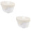 2Pièces Bol Céramique À Couvercle Pour Cuisson Service Polyvalent 8