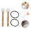 2 Sets Singing Bowl Stick Wooden Mallet With 9