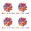 800 Pcs Felt Flowers For Diy Crafts Sewing Handmade Decorations 8
