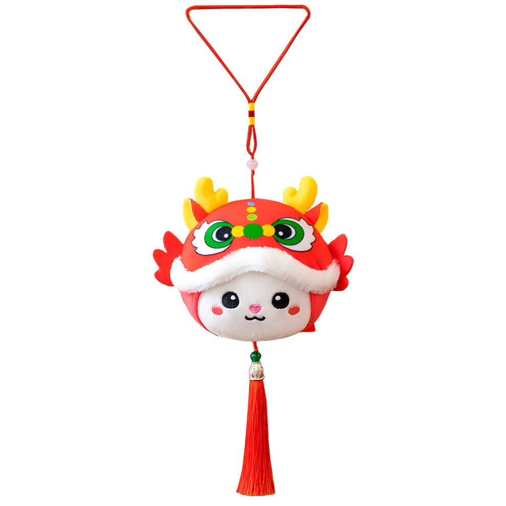 3Pcs Plush Dragon Toy Hanging Stuffed Doll New Year Mascot Pendant-image-OPC-PKYM5MB-NEW